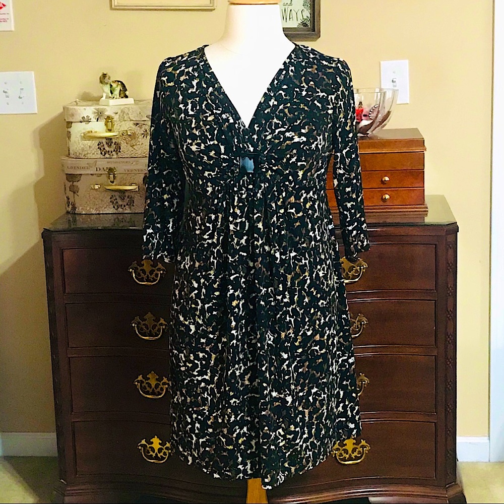 Motherhood Maternity Dress XL in Animal Print